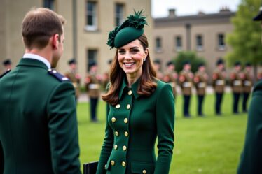 Kate Middleton entame une mission en solo pour célébrer la Saint-Patrick avec les forces armées