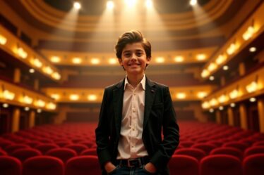 Raphaël, 12 ans, fils de Gad Elmaleh et Charlotte Casiraghi, brille sous les projecteurs du Grand Rex