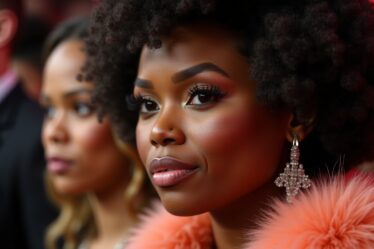Teyana Taylor rayonne aux American Music Awards aux côtés de ses filles Iman Tayla et Rue Rose