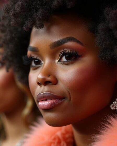 Teyana Taylor rayonne aux American Music Awards aux côtés de ses filles Iman Tayla et Rue Rose