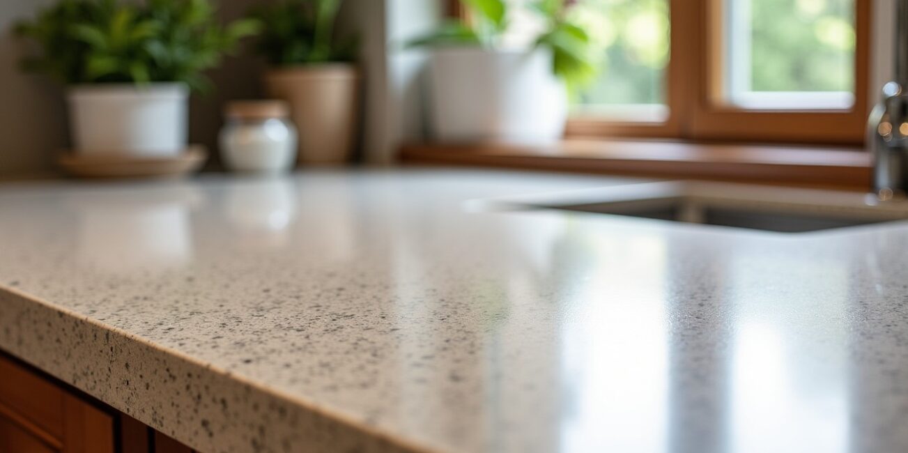 Comment harmoniser la faïence de votre crédence avec un plan de travail en bois ou en quartz ?