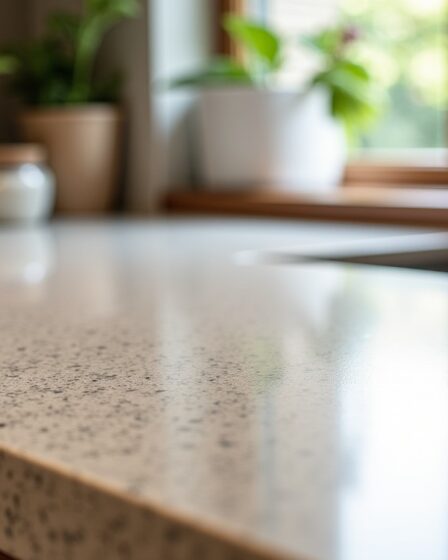 Comment harmoniser la faïence de votre crédence avec un plan de travail en bois ou en quartz ?