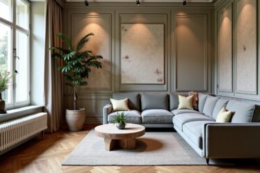 Papier peint de luxe : sublimer et personnaliser votre salon avec style