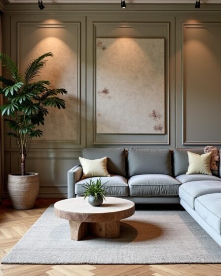 Papier peint de luxe : sublimer et personnaliser votre salon avec style