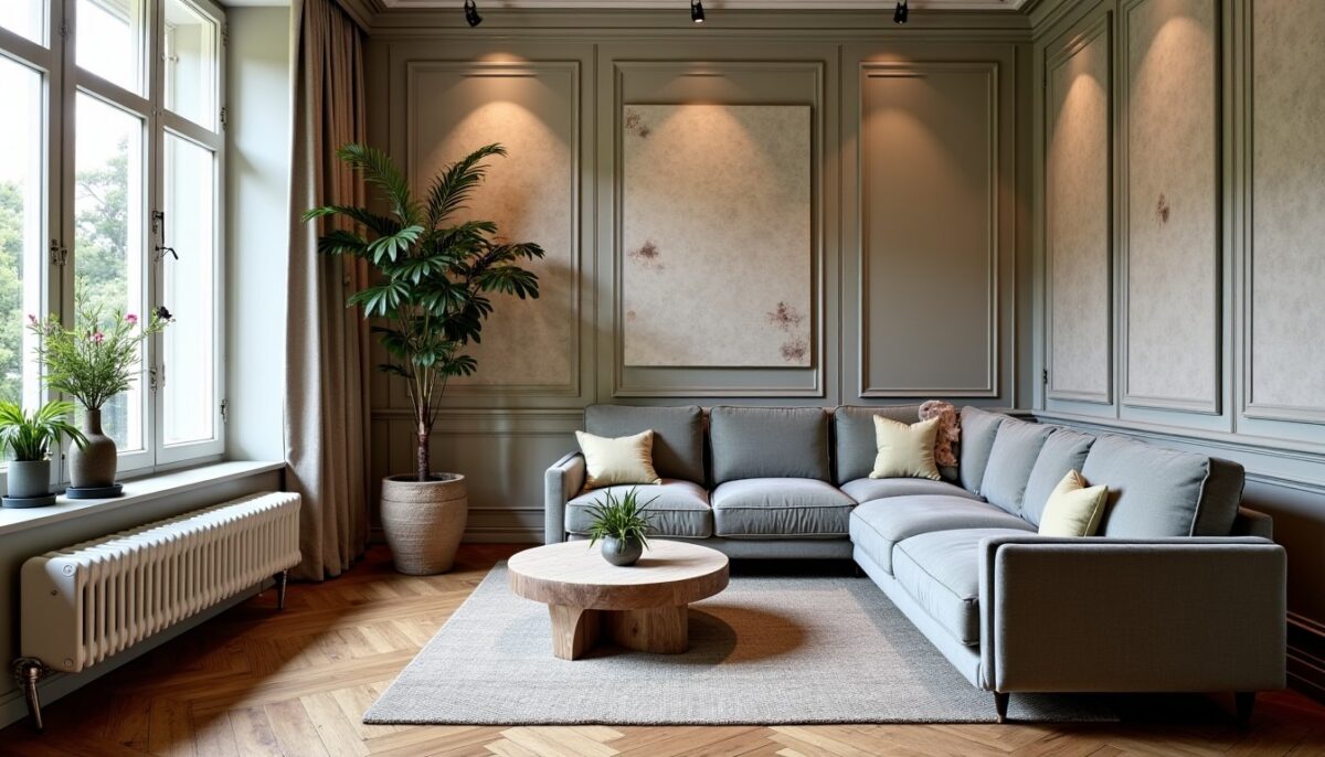 Papier peint de luxe : sublimer et personnaliser votre salon avec style